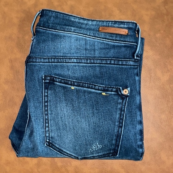 Pilcro and the Letterpress Anthropologie High Rise Skinny Size 27 - Picture 3 of 16